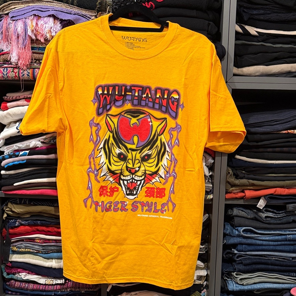 Wu-Tang Tiger Style Graphic T-Shirt